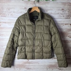 Inso Collection Puffer jacket women's L Green